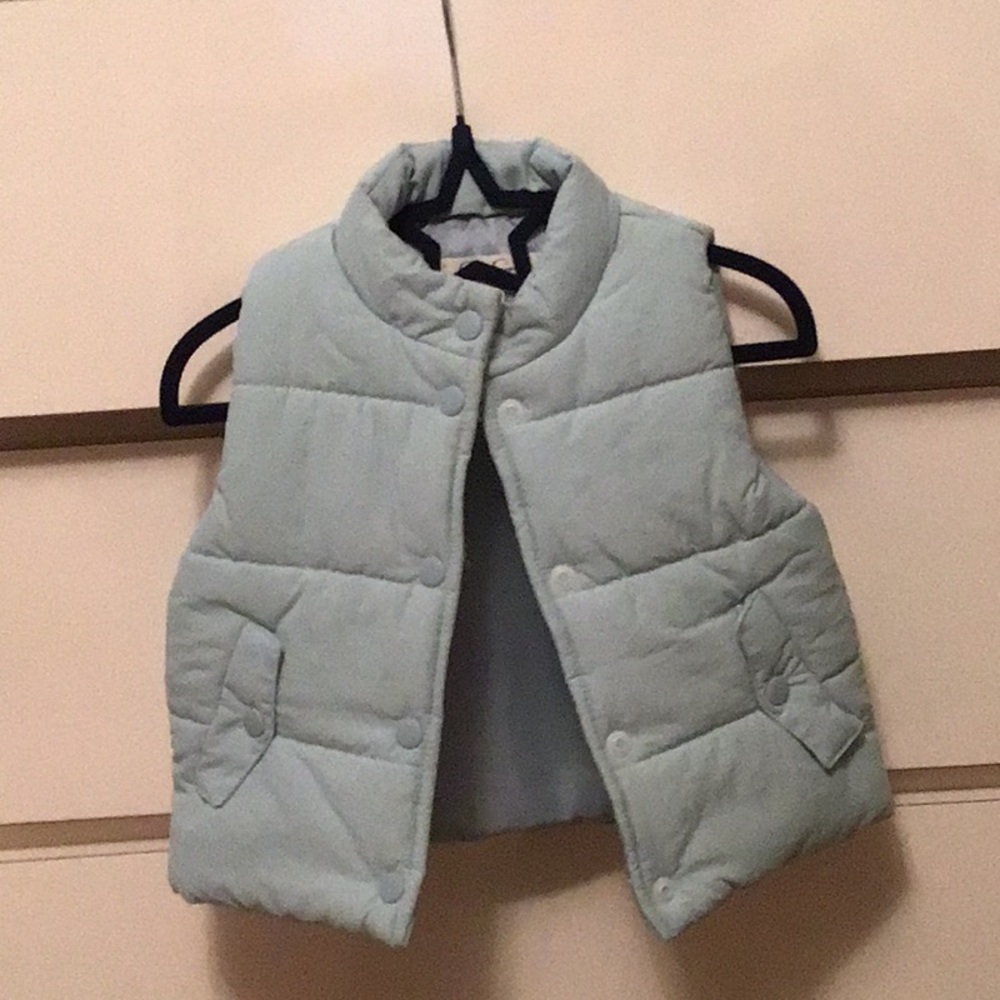 Kids quilted puffer vest